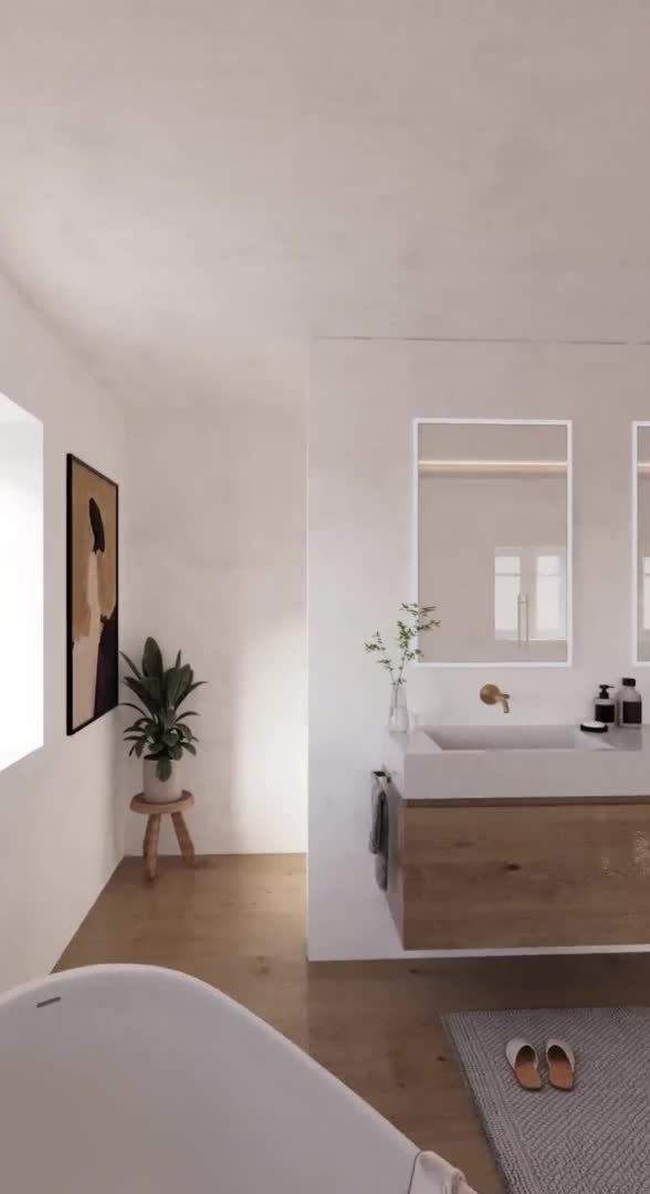 create a realistic 3d interior and architectural animation