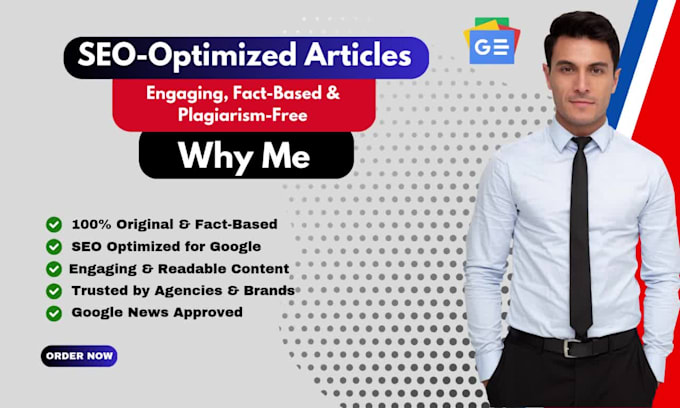 write professional articles for startups and blogs
