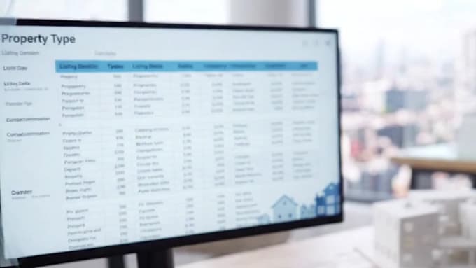 do real estate property data entry and property research