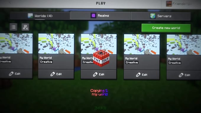 edit minecraft gaming video 24 hours