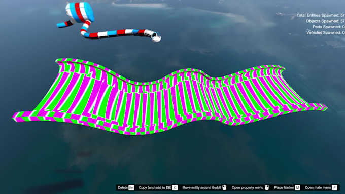 create  gta 5  waterslide props