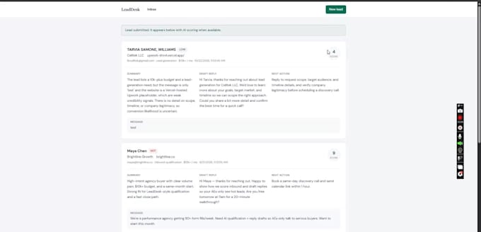 build an ai lead qualification system for your agency