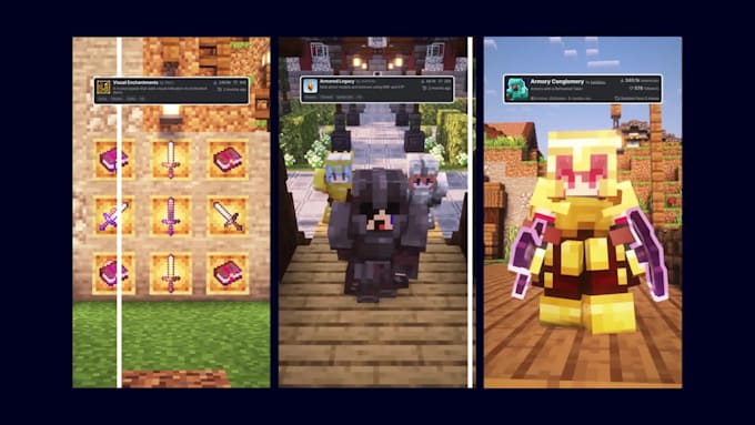 create minecraft resource pack review videos
