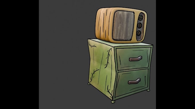 create stylized 3d game props and assets for your game