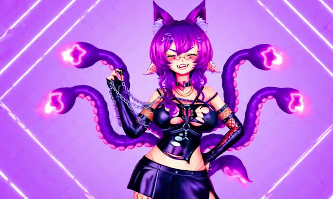 design and rig live2d vtuber model 3d vtuber vtuber rigging