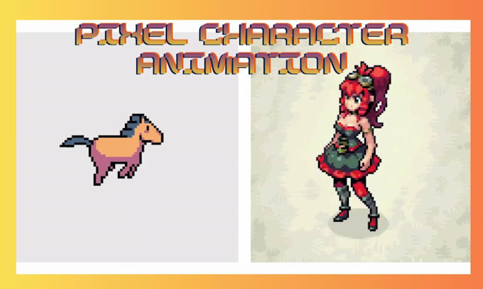 pixel art character animation, pixel art sprite sheets, 2d game assets