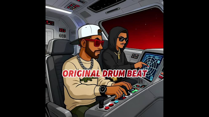 make trap, drill or hip hop beat drum pattern