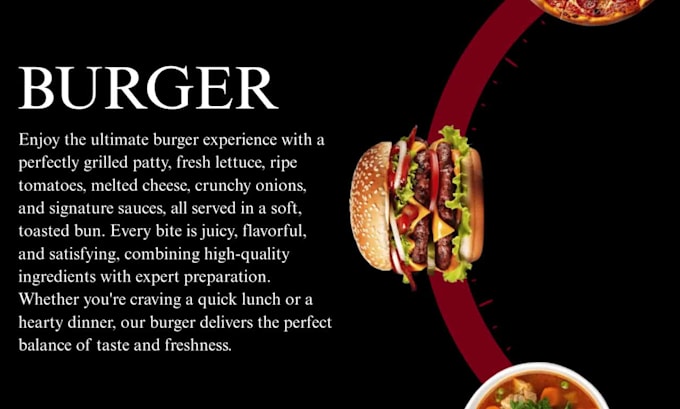 design eyecatching food social media posts