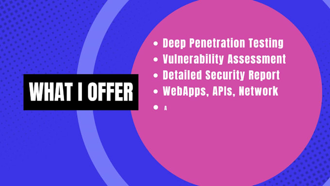 provide cyber security services, website security, and infrastructure security
