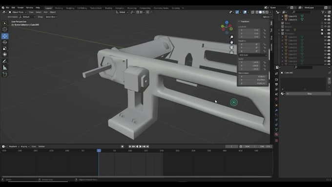do mechanical rigging for industrial robots and production