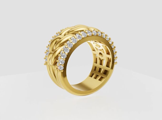 do professional jewelry design and rendering in matrix