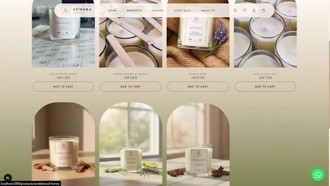 design a premium figma style modern business website with responsive UI UX