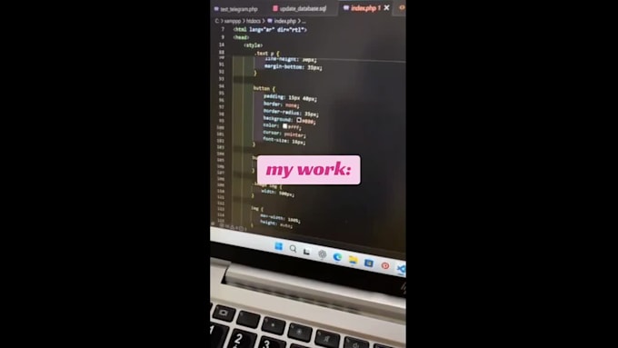build a modern responsive website using HTML CSS javascript PHP and mysql