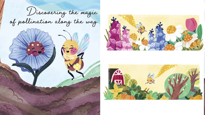 create cinematic kids book trailer