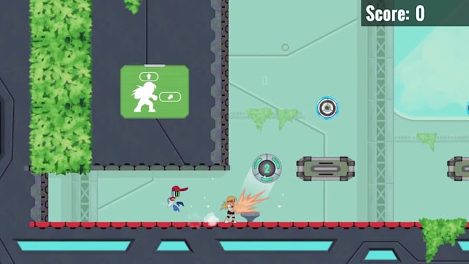 develop a custom 2d platformer mobile or pc game in unity