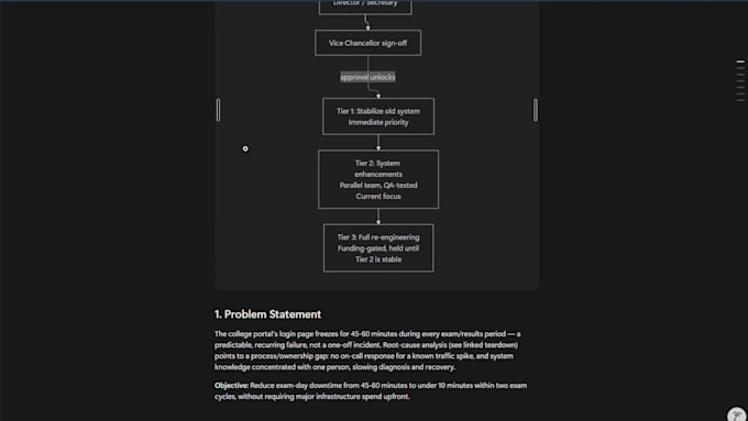 be your business analyst for root cause analysis and sops