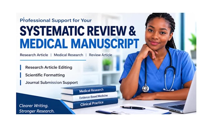 write systematic review, medical manuscript, medical research, review article