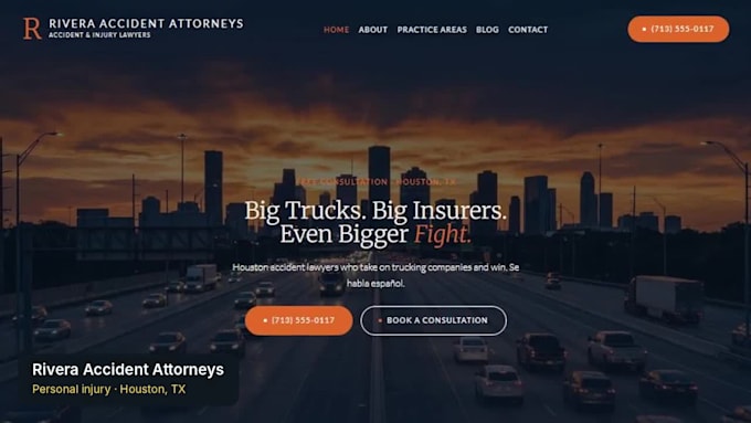 build a professional wordpress website for your law firm