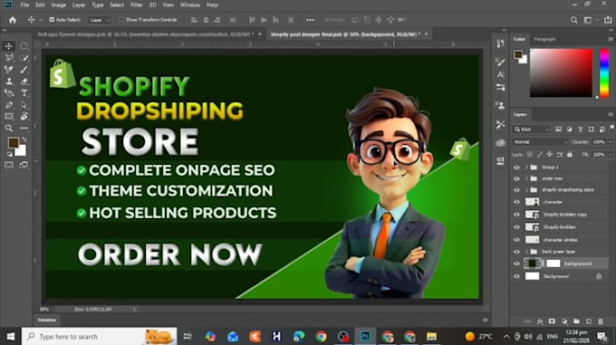 professional social media post design