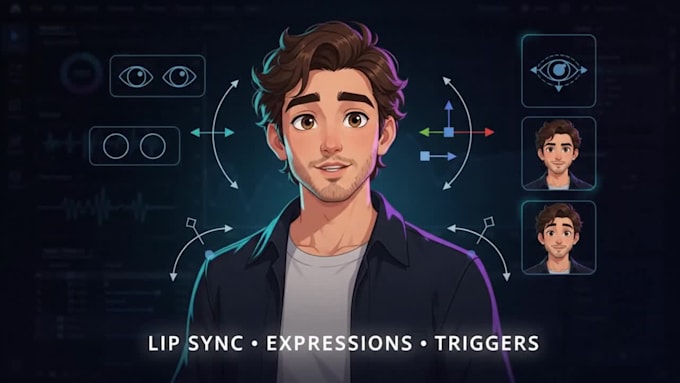 create realistic adobe character animator puppet rig for 2d animation