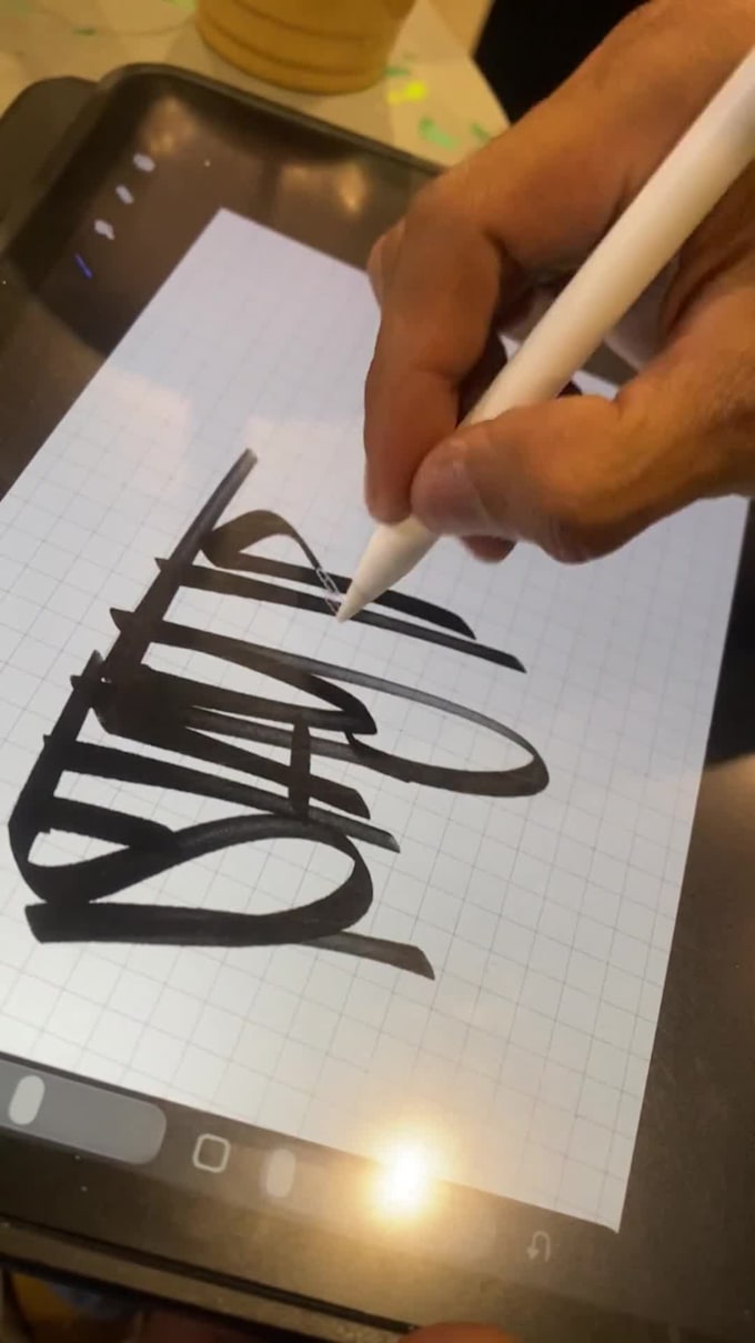 design an authentic hand drawn graffiti tagging or handstyle