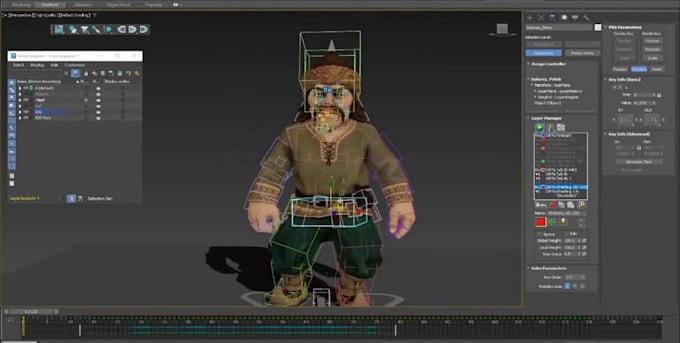 fix 3d face control rig, skin weighting,face expressions,lip syncing, blendshape