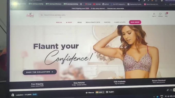 design a modern responsive web app and website