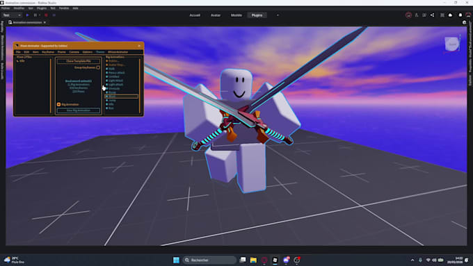 make you roblox animations for your game