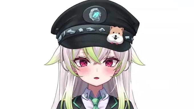 draw and rig 2d vtuber model, 3d vtuber model live2d rigging, live2d commission