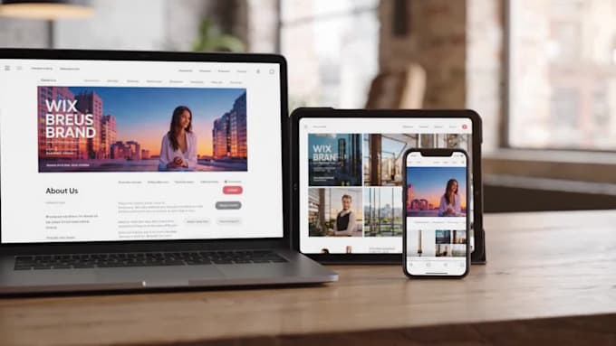customize your wix site with a modern look