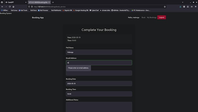 do python scripts,API intergration, django web apps