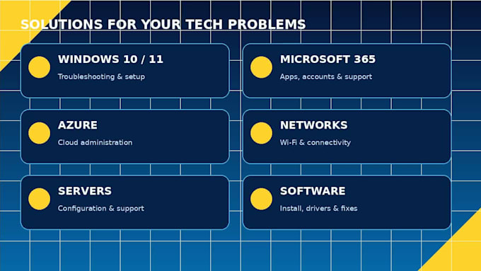 provide IT support and fix your computer and phone issues