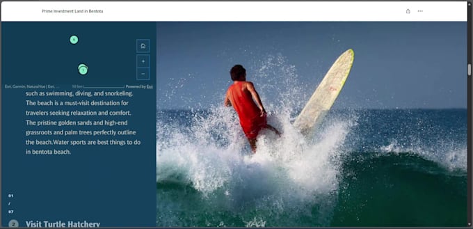 interactive story maps and web gis apps using arcgis experience builder