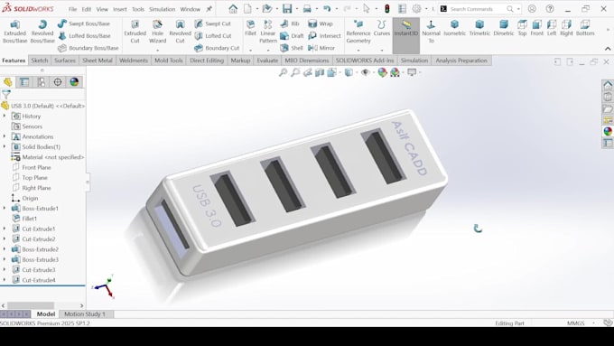do solidworks 3d modeling