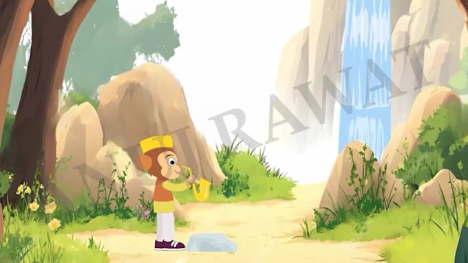 create custom 2d cartoon animation and explainer videos