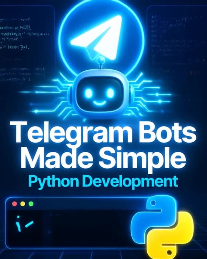 build a custom python telegram bot for your business
