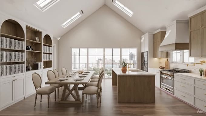 do your interior design with high quality renders