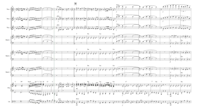 arrange songs for your project