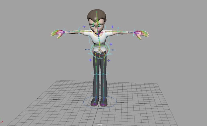 rig your 3d character professionally in autodesk maya