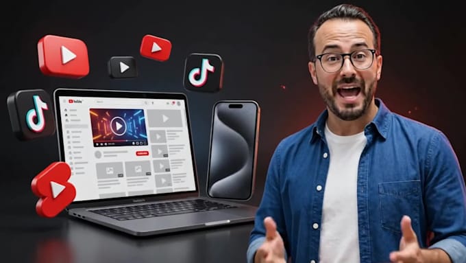 create a custom animated youtube end screen and outro video