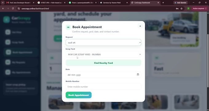 develop java spring boot rest API and microservices with docker AWS