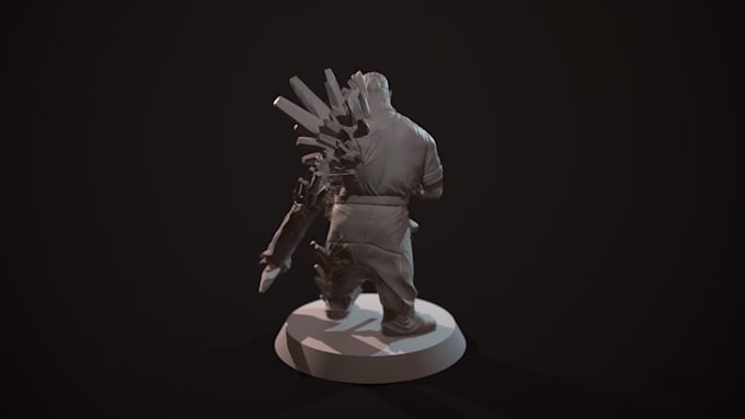 sculpt miniatures, figurines and creatures for 3d printing