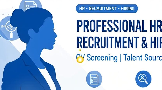 be your professional HR manager for recruitment