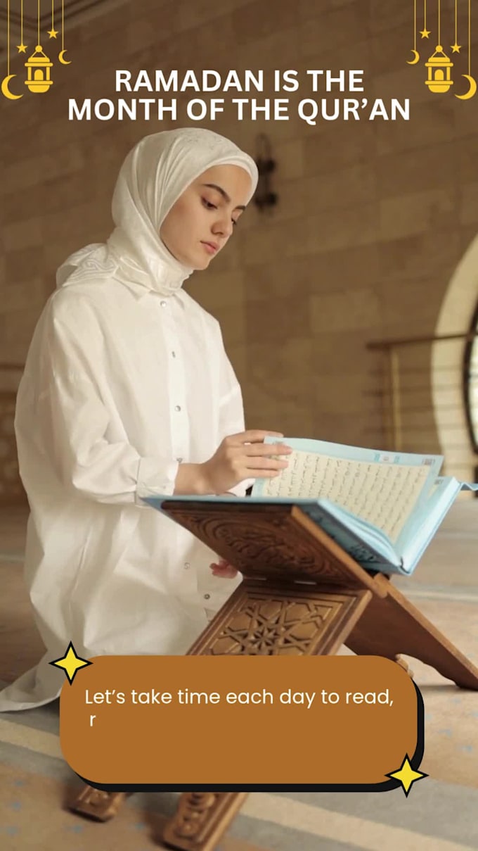 design professional islamic social media posts