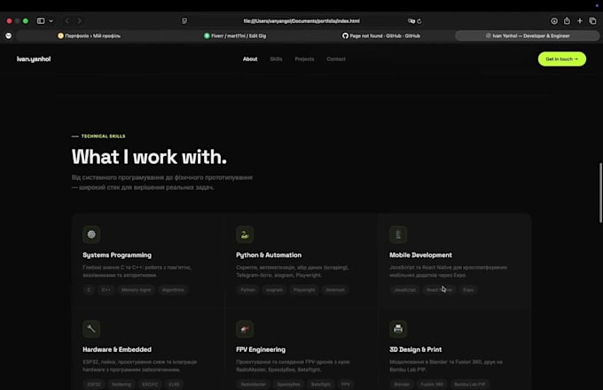 code your website with HTML CSS and js