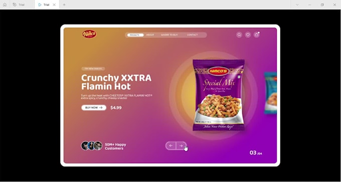 create high converting creative UI UX landing page design