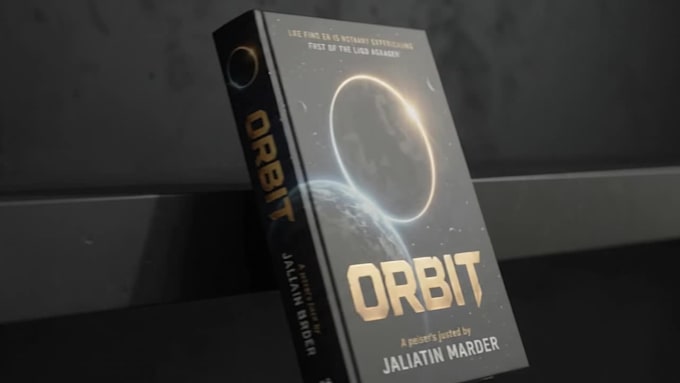 design a book title cover