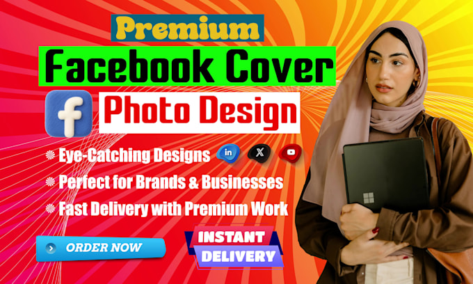design premium facebook cover photo