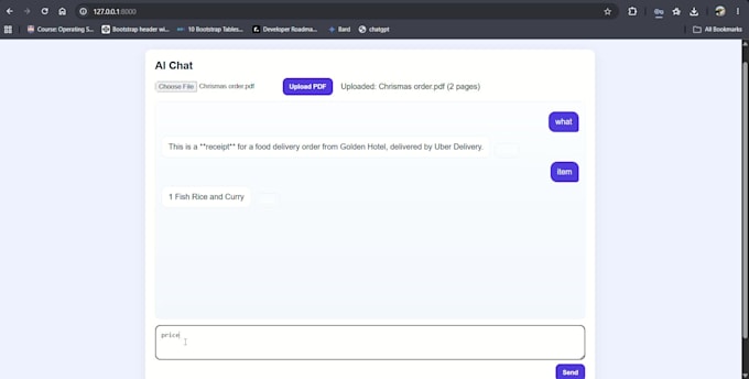 build an ai ocr API to extract data from pdfs, invoices, receipts and images