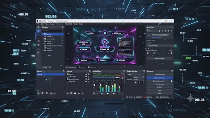 create custom obs stream overlays alerts and streamlabs setup